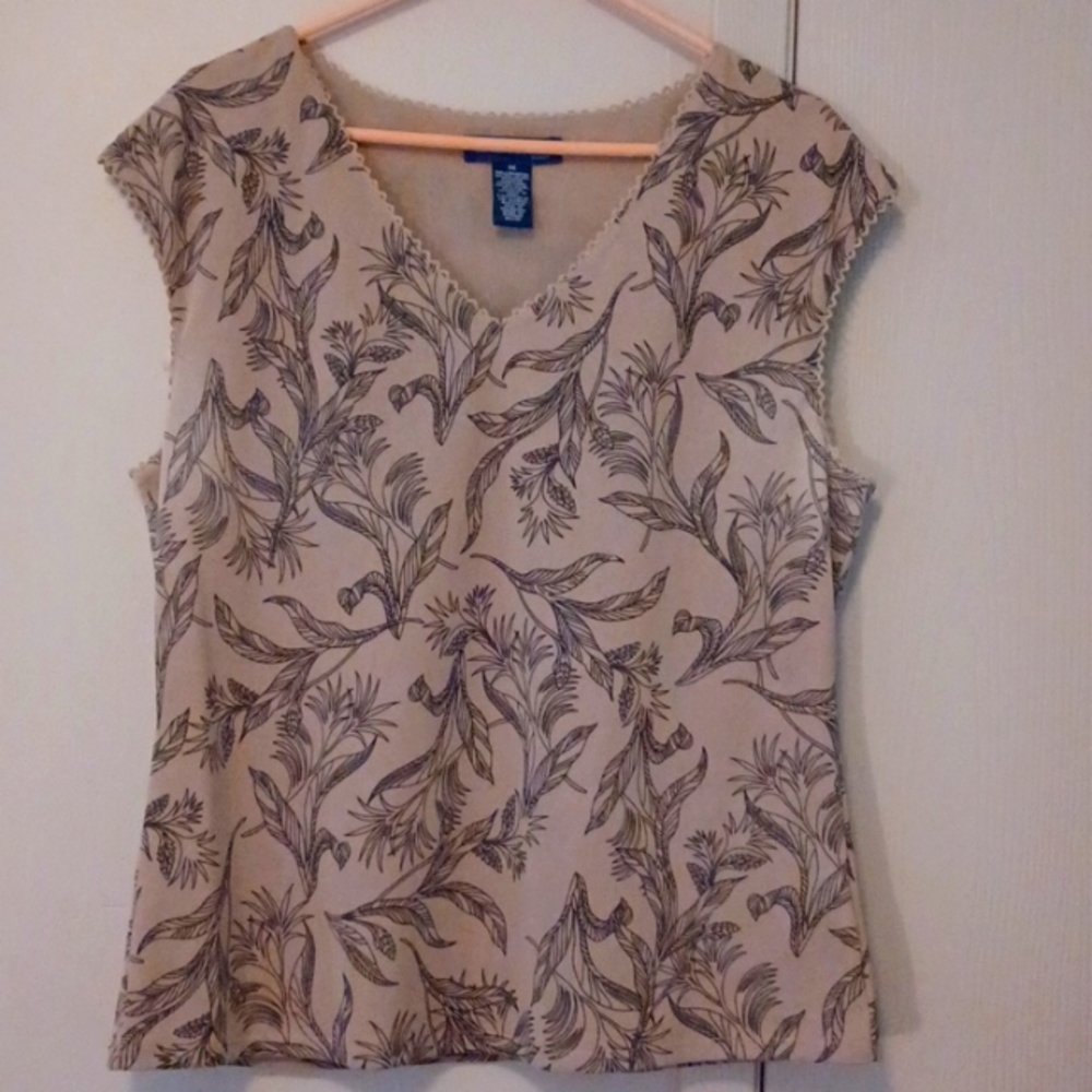 EVAN PICONE BLOUSE SZ 1X